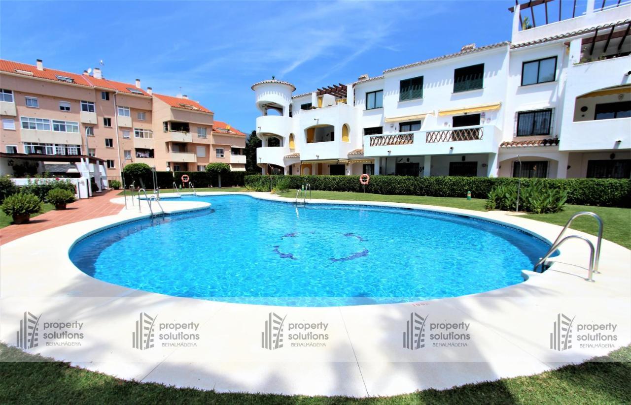 شقة Pueblo Del Parque 3 - Terraza Soleada Con Jardin - Piscina Y Playa - Urbanizacion Tranquila بينالماذينا المظهر الخارجي الصورة