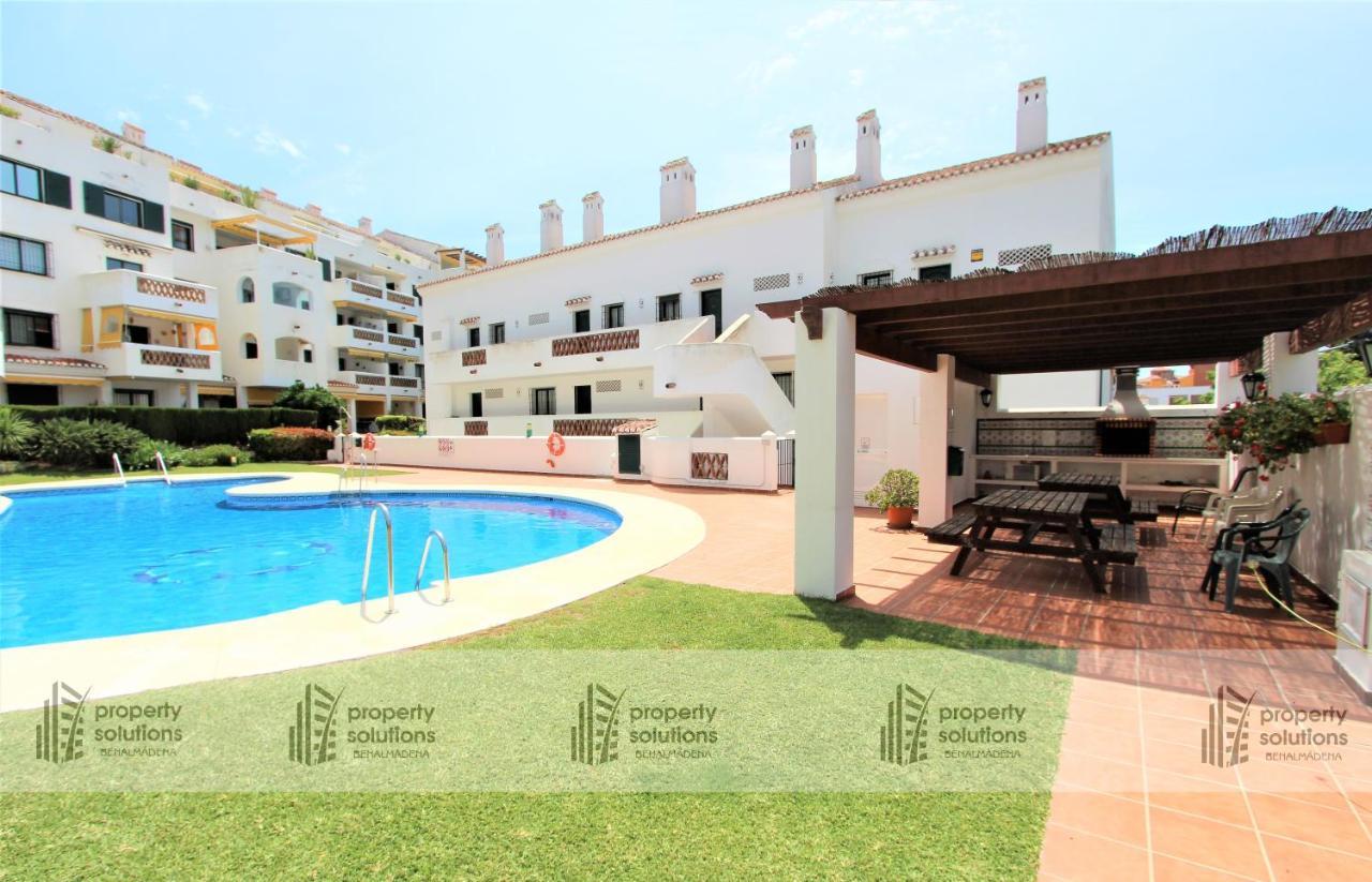 شقة Pueblo Del Parque 3 - Terraza Soleada Con Jardin - Piscina Y Playa - Urbanizacion Tranquila بينالماذينا المظهر الخارجي الصورة
