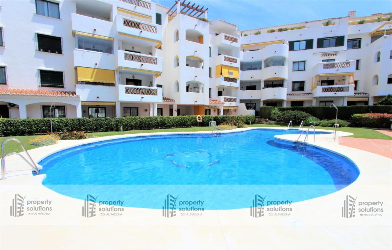 شقة Pueblo Del Parque 3 - Terraza Soleada Con Jardin - Piscina Y Playa - Urbanizacion Tranquila بينالماذينا المظهر الخارجي الصورة
