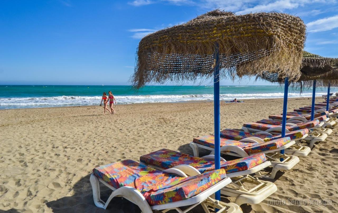 شقة Pueblo Del Parque 3 - Terraza Soleada Con Jardin - Piscina Y Playa - Urbanizacion Tranquila بينالماذينا المظهر الخارجي الصورة